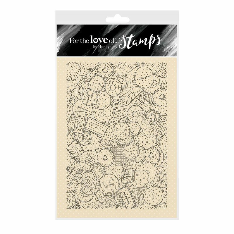 For the Love of Stamps The Biscuit Barrel A6 Stamp Set